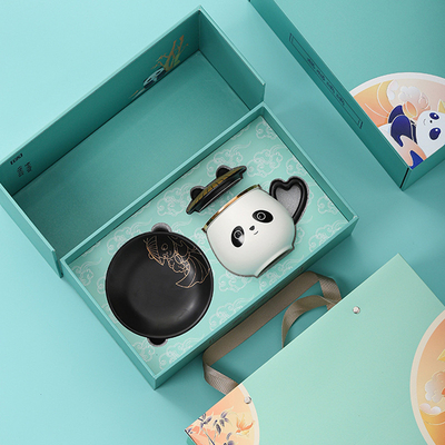 Promueva su negocio con estilo Chengdu Panda Water Cup Souvenirs para socios de negocios