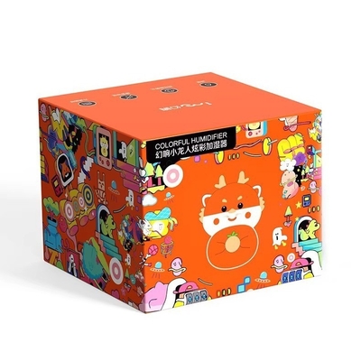 Dispositivo de hidratación USB de escritorio pantalla de seda Impreso año Xiaolongren Humidificador colorido