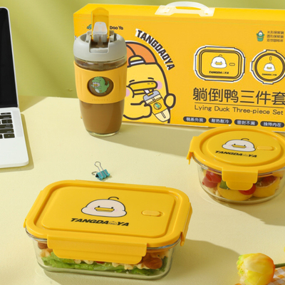Caja Bento aislada de vidrio para las necesidades del usuario final de hotel y resort