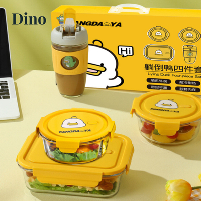 Caja Bento aislada de vidrio para las necesidades del usuario final de hotel y resort