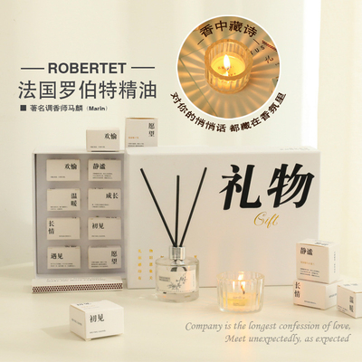 Tamaño personalizado Fragancia Poesía tibetana Arte Aromaterapia Conjunto para la bendición emergente