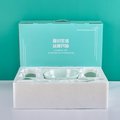 Caja de regalos de cerámica nórdica minimalista ideal para diseño gráfico 1 Impresión a color