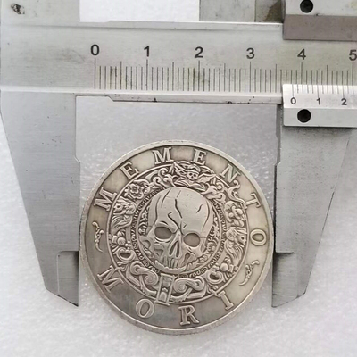 1897 Cabeza Moneda plateada Moneda Morgan Moneda conmemorativa Moneda Metal Artesanía Tema de amor