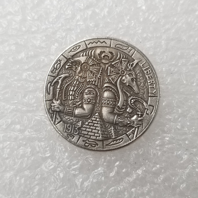 1897 Cabeza Moneda plateada Moneda Morgan Moneda conmemorativa Moneda Metal Artesanía Tema de amor