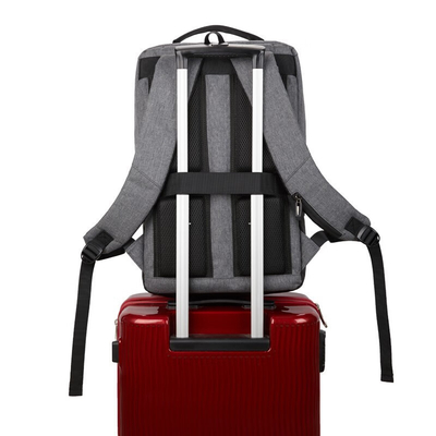 Novedad Regalos Científicos Partition Almacenamiento Mochila de negocios con manga y barra de tira