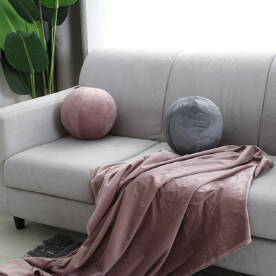 Almohada de terciopelo en forma de bola de Internet perfecta para regalos de &quot;gracias&quot; y escenarios de uso