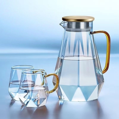 Pot de agua de vidrio a prueba de altas temperaturas y explosiones para el salón de Gaoya Hui