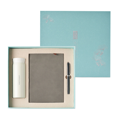 Conjunto de negocios para la agricultura Bloqueo de bolígrafo térmico y cuaderno portátil personalizable