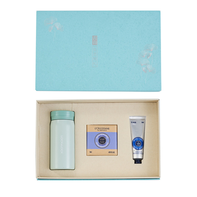 C Lock Thermos Mug L'Occitane Conjunto de jabón y crema para manos Ideal para huéspedes de hoteles y resorts