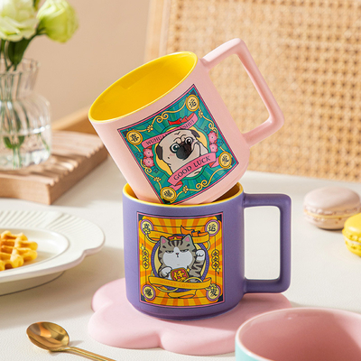 Impresión UV -Copa de cerámica con creatividad perfecta para bendecir regalos conmemorativos