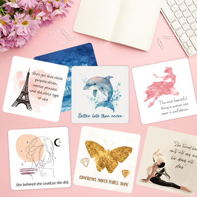 Inspírate con estas tarjetas de dibujos animados en inglés para productos electrónicos perfectos