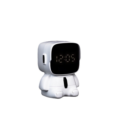 Impresión de gráficos a 2 colores Robot divertido y lindo USB Computadora de escritorio temporizador digital para empresa regalo