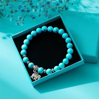 2 Color Impreso Blue Set Regalo Aromaterapia vela Balón de baño para el Festival del Día de la Madre
