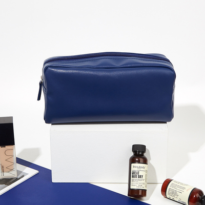 Productos de oficina de estilo minimalista Bolsa de almacenamiento cosmético con cremallera para compradores agrícolas