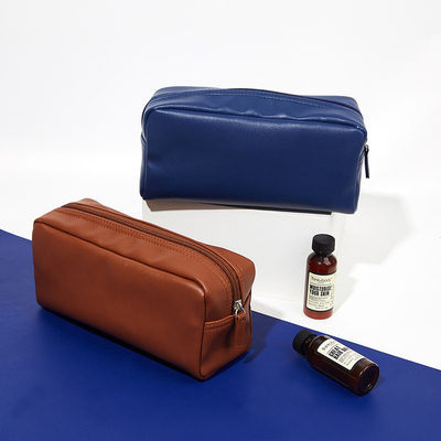 Productos de oficina de estilo minimalista Bolsa de almacenamiento cosmético con cremallera para compradores agrícolas
