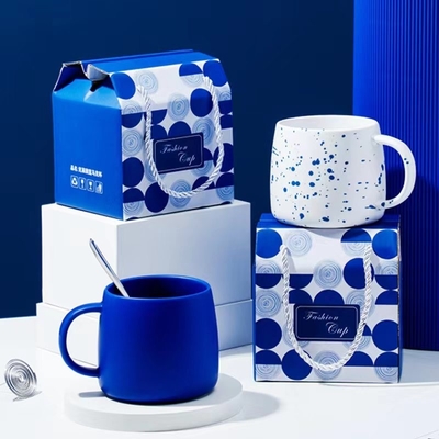 Logotipo personalizado aceptado Geful Home Klein Color de taza azul Boxrac para la ocasión del año