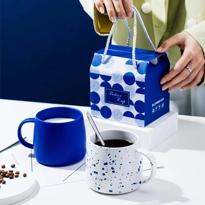 Logotipo personalizado aceptado Geful Home Klein Color de taza azul Boxrac para la ocasión del año