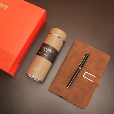 304 de acero inoxidable Kuandi 5076 Pluma de fuente y cuaderno Copo aislado para en movimiento