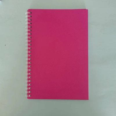 Conjunto de Bloc de notas minimalista de color sólido Diseño de bobina de colores múltiples y papel para 2024 Regalo