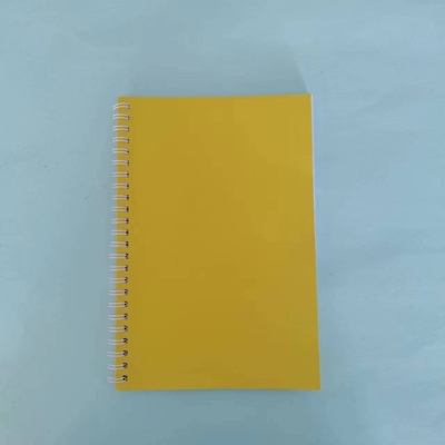 Conjunto de Bloc de notas minimalista de color sólido Diseño de bobina de colores múltiples y papel para 2024 Regalo