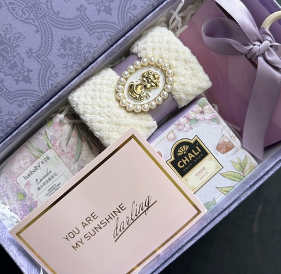 Conjunto exclusivo de regalos de boda Eco-amigable caja de caramelos de metal púrpura para los amantes de la automoción