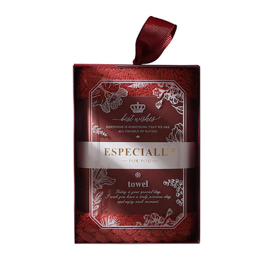 Tamaño personalizado Luz lujosa Toallas de peluche de coral de estilo múltiple Toallas cuadradas suaves Conjunto de regalo de presentación