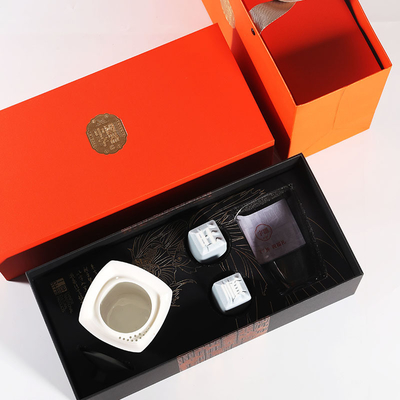 Unico conjunto de tazas de tipo móvil chino hecha a mano Taza Wangzi Taza Shunzi Taza redonda Pot cuadrado