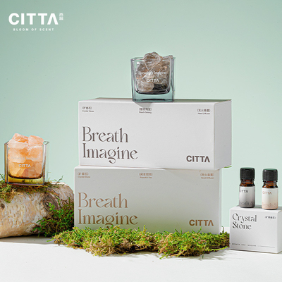 Aromaterapia sin fuego Conjunto de aceite esencial de piedra cristalina Caja de regalo Agricultura Usuario final objetivo