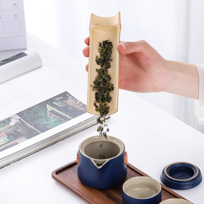 Mejora tu tiempo de té con nuestro conjunto de educación orientado a la cerámica negra portátil de Kung Fu
