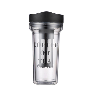Taza de extracción por frío portátil 420ml con pantalla de filtro Taza de burbujas frías Práctico regalo de mano