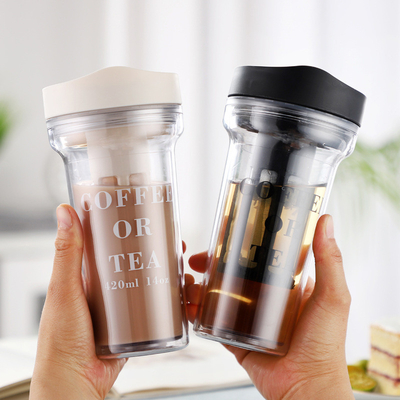 Taza de extracción por frío portátil 420ml con pantalla de filtro Taza de burbujas frías Práctico regalo de mano