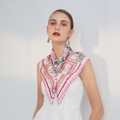 Mulberry Silk Square Scarf y Set de sombrillas plegables para soluciones de regalos corporativos