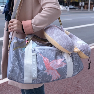 Bolso de viaje Leyou Bolso de diseño de gran capacidad con tamaño personalizado e impresión en color