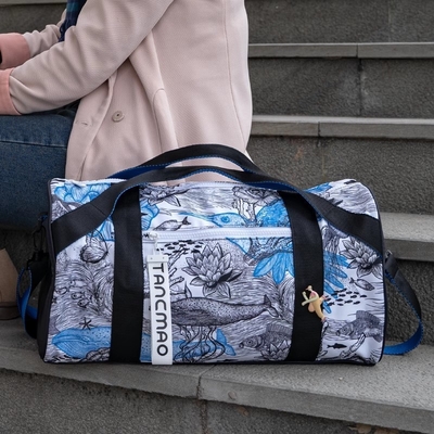 Bolso de viaje Leyou Bolso de diseño de gran capacidad con tamaño personalizado e impresión en color