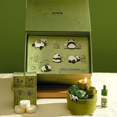 Productos de oficina Conjunto de velas de aromaterapia sin fuego Impresión a color para gráficos 1 color