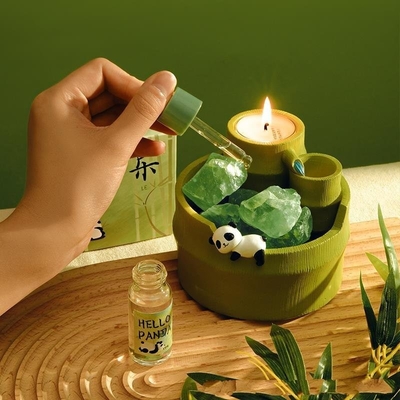 Productos de oficina Conjunto de velas de aromaterapia sin fuego Impresión a color para gráficos 1 color