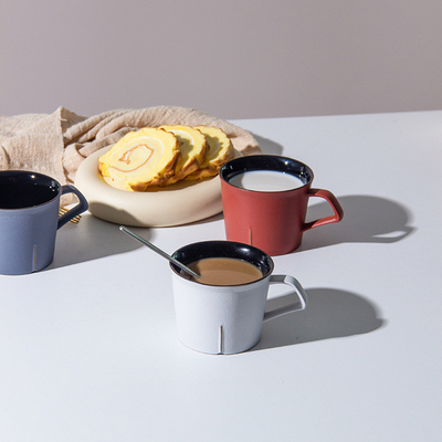 Impresión de serigrafía japonesa Taza minimalista Premio de actividad práctica para tazas de café