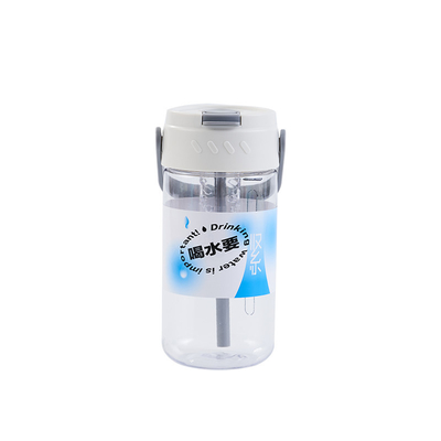 Presente de cuidado de verano Logotipo personalizado Conjunto de dos piezas con copa de agua y sombrilla de cápsula