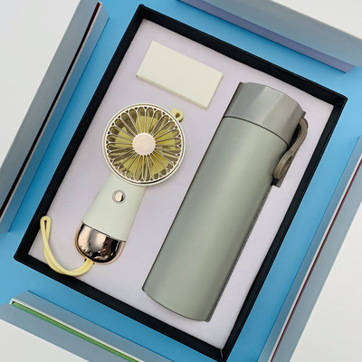 Tres etapas pequeño ventilador portátil copa térmica 300 ml su compañero de actividad de verano ideal