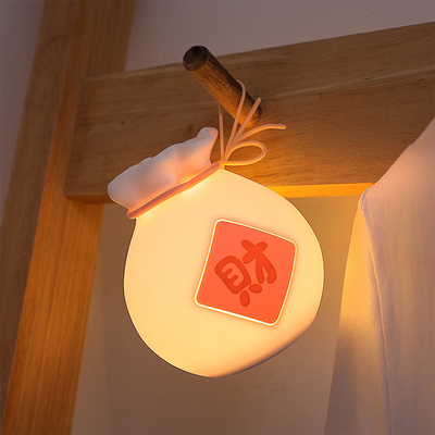 Regalo para el festival Bolso de suerte creativo con luz LED con dos niveles de atenuación