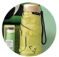 Colorido Panda Bolso de punto Conjunto de regalo con sombrilla de vidrio