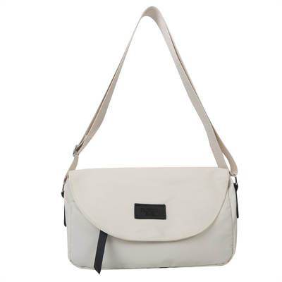 Logotipo del cliente Bolso de viajero de moda Color sólido Bolso de cuerpo cruzado sencillo Regalo para empleados