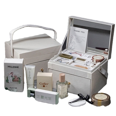 Caja de terciopelo doble de color personalizado Recuerdo especial para el Día de la Mujer de productos de oficina