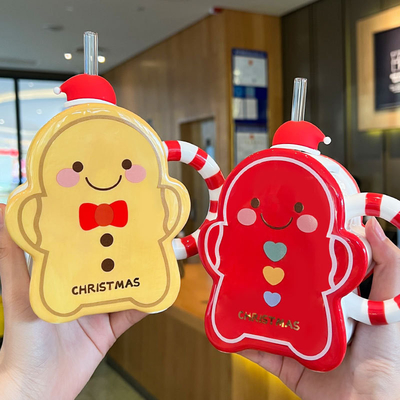 Hotel y Resort Navidad Alta belleza Copa de paja Bufanda con gráficos coloridos