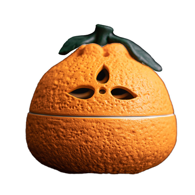 La estufa de aromaterapia naranja Dajidali es imprescindible para el mobiliario y la relajación del hogar