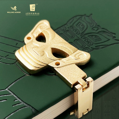 A5 Cuaderno de notas Bookmark firma de pluma Cultural y creativo conjunto de regalos con logotipo personalizado