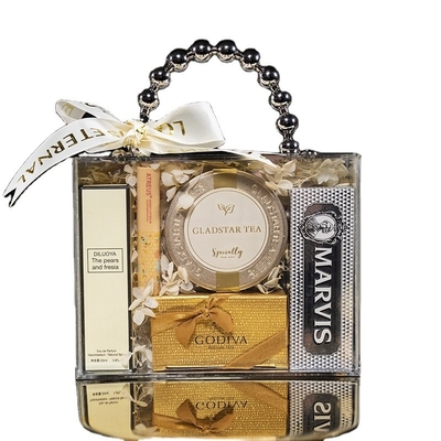 Caja de regalo de aromaterapia sin llama Aceite esencial y vela para agencias de viajes