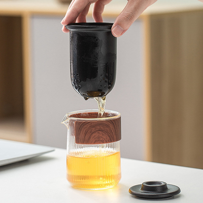 Técnicas de impresión para viajes modernos Conjunto de té en casa