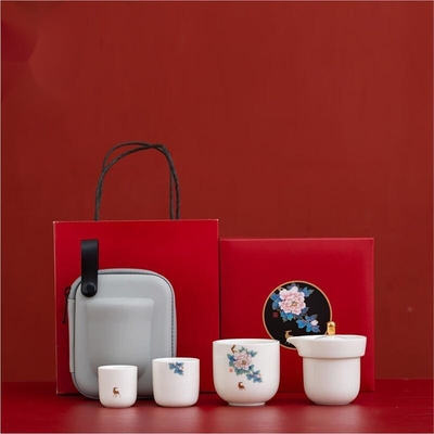 Set de té de viaje portátil exclusivo para el Día del Padre con un diseño cultural y creativo único