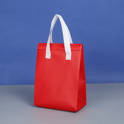 Logotipo Logotipo del cliente Bolsas de aislamiento personalizadas de papel de aluminio no tejido para una sola vez